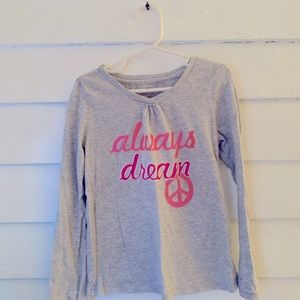 Faded glory, long sleeve T-shirt | size 8 |